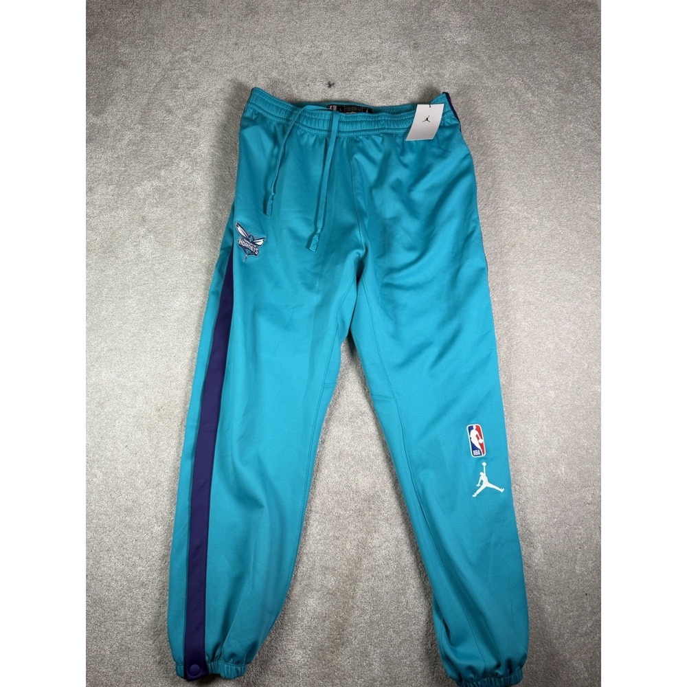 Charlotte Hornets Jordan NBA Authentic On Court Tearaway Warm Up Pants L NWT